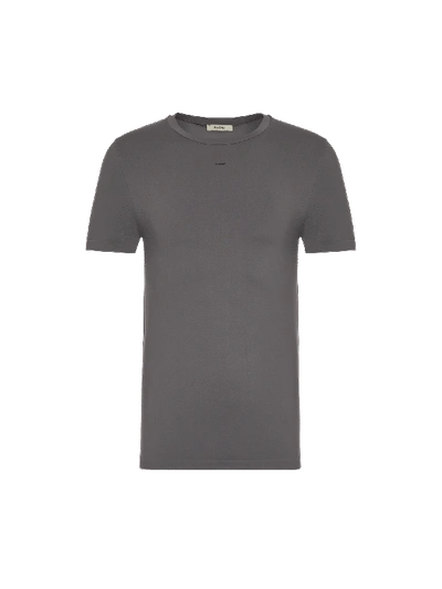 Shop Pangaia Men's Plant-stretch T-shirt In Volcanic Grey