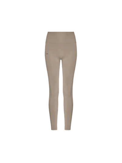 Pangaia Women's Plant-stretch Compressive Leggings — Taupe In Taupe