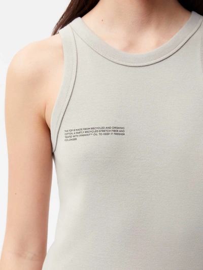 Pangaia Women's Recycled Cotton Tank Top — Stone In Stone