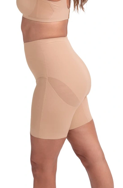 Honeylove SuperPower Short HLSW03-Sand Size M Shapewear With Straps