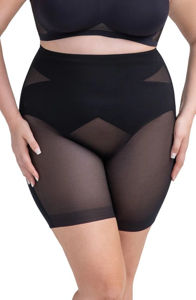 Honeylove Firm Control High-waist Superpower Mid-thigh Shaper In Runway