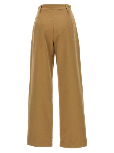 Shop Fortela Libre Pants In Beige