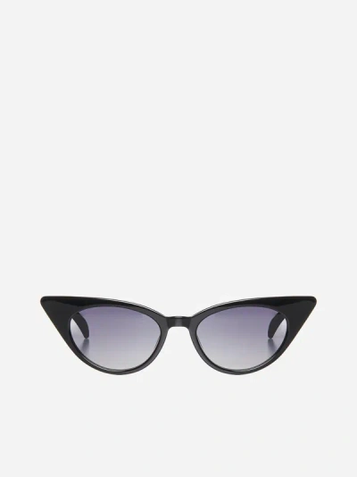 Shop G.o.d Eyewear Thirty One Sunglasses In Black,grey