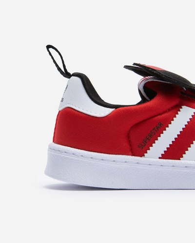 Shop Adidas Originals Superstar 360 (toddler) In Red