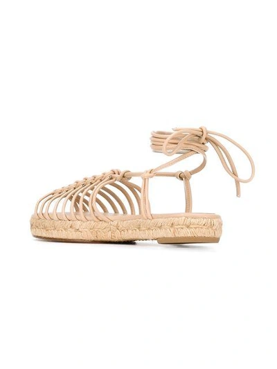 Shop Chloé 'jamie' Strappy Espadrille Sandals