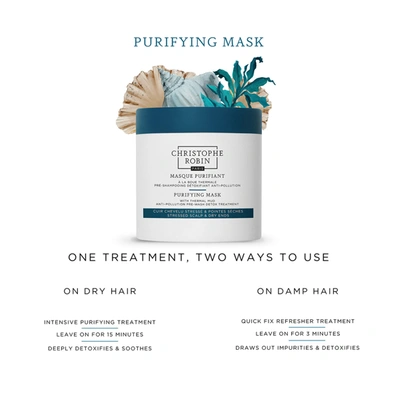 Shop Christophe Robin Purifying Pre-shampoo Mud Mask In Default Title