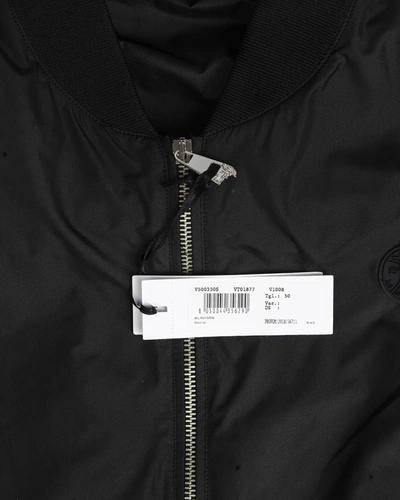 Shop Versace Collection Jacket In Black