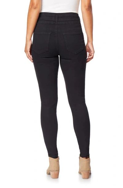 Shop Angels Jeans High Waist Skinny Jeans In Onyx