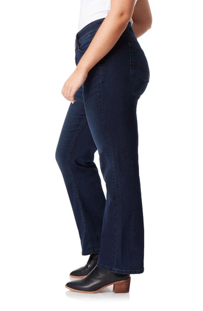 Shop Angels Jeans Curvy Mid Rise Bootcut Jeans In Amaryllis