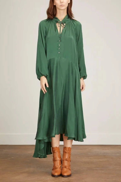 Shop Xirena Eva Dress In Mint Garnet In Green