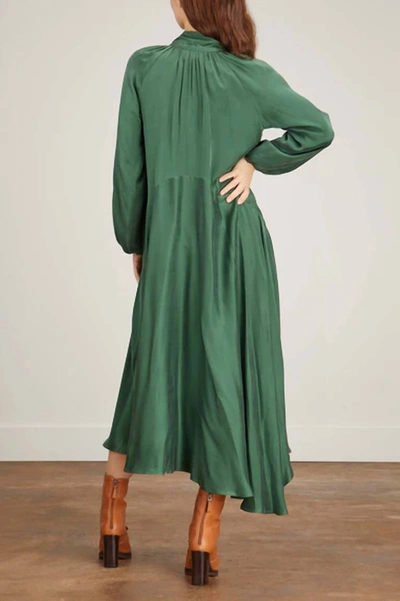 Shop Xirena Eva Dress In Mint Garnet In Green
