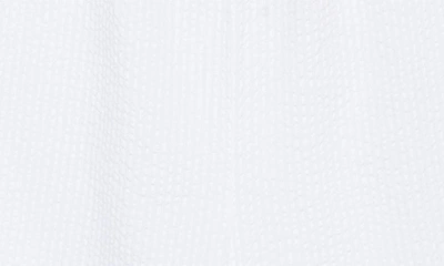 Peek Aren't You Curious Kids' Patch Accent Cotton Seersucker Romper In White