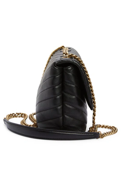 Tory Burch Kira Chevron Leather Convertible Shoulder Bag In Black