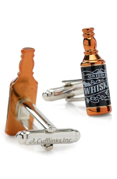 Shop Cufflinks, Inc Whiskey Cuff Links In Bronze