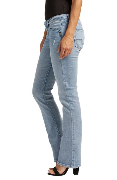 Shop Silver Jeans Co. Tuesday Slim Bootcut Jeans In Indigo