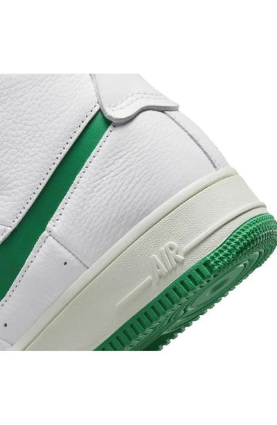 Shop Nike Air Force 1 High Sculpt Sneaker In White/ Sail/ Stadium Green