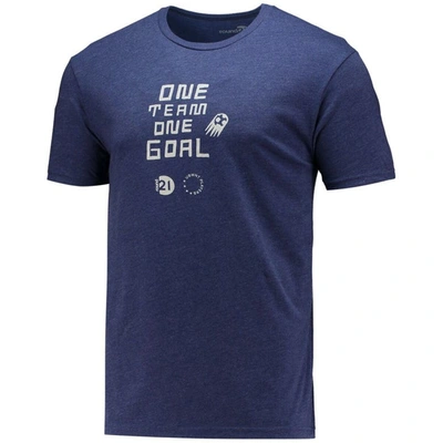 Shop Round21 Megan Rapinoe Navy Uswnt One Team One Goal T-shirt