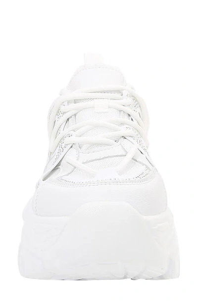 Shop Berness Nikki Embellished Sneaker In White