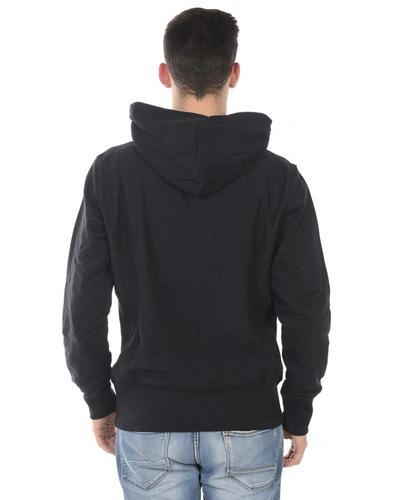 Shop Champion Sweatshirt Hoodie In Black