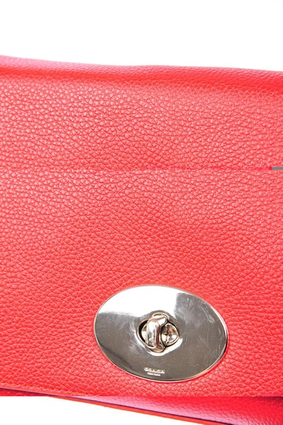 Shop Coach Bag Pochette In Red