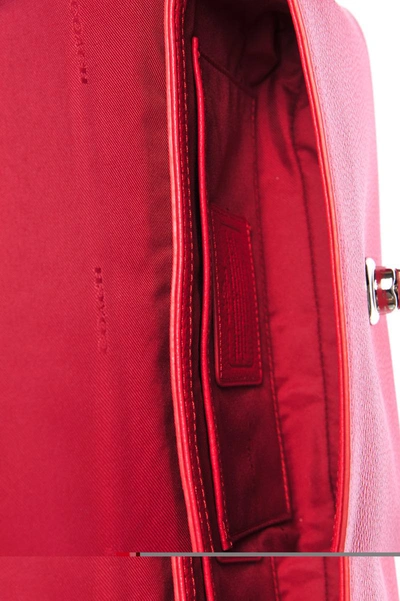Shop Coach Bag Pochette In Red