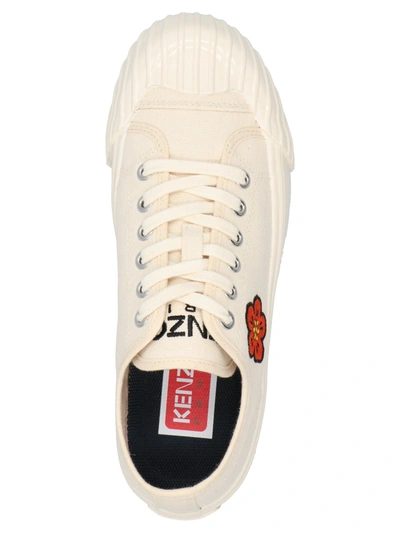 Shop Kenzo Embroidered Logo Sneakers
