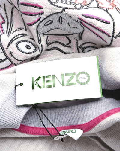 Shop Kenzo Dress In Grey