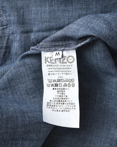 Shop Kenzo Shirt In Denim
