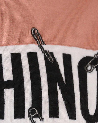 Shop Moschino Sweater In Pink