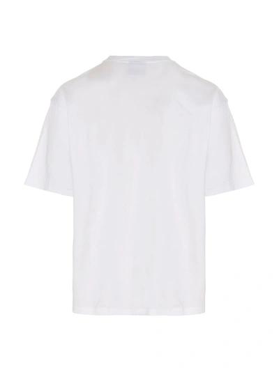 Shop Bluemarble T-shirt 'mauve Pocket' In White