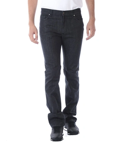 Shop Versace Collection Jeans In Black