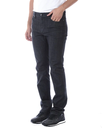 Shop Versace Collection Jeans In Black