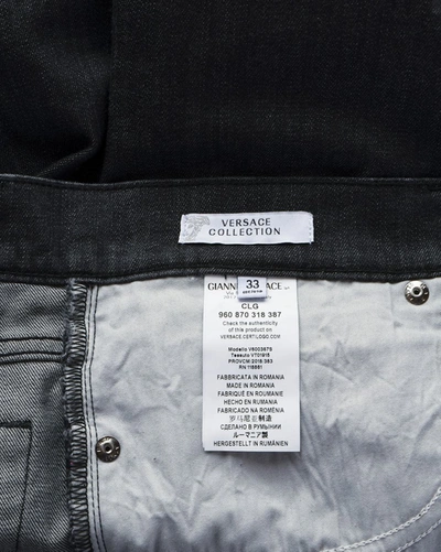 Versace Collection Jeans In Black
