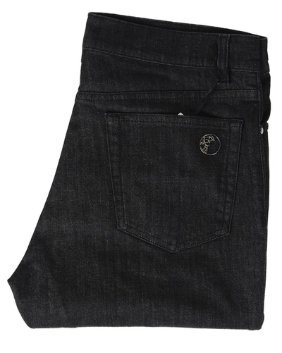 Shop Versace Collection Jeans In Black