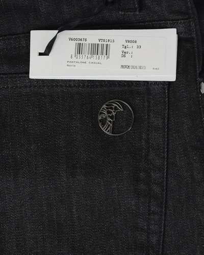 Shop Versace Collection Jeans In Black