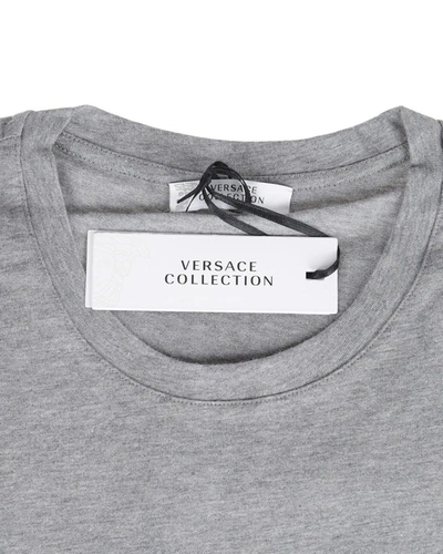 Shop Versace Collection Topwear In Grey