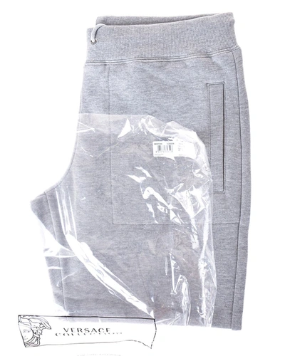 Shop Versace Collection Tracksuit In Grey