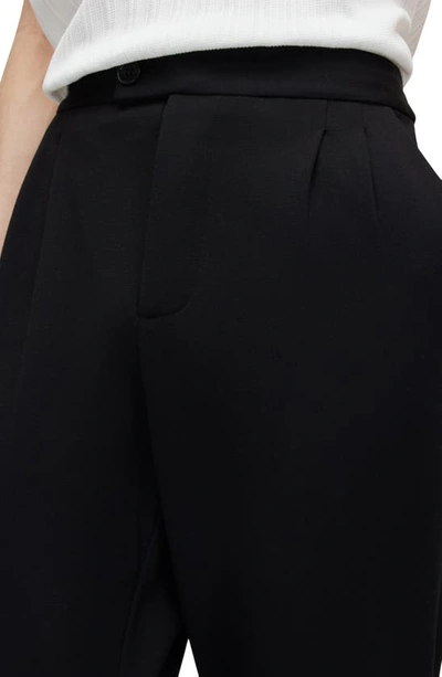 Shop Allsaints Helm Trousers In Black