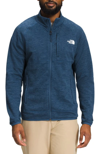 Shop The North Face Canyonlands Full Zip Jacket In Shady Blue Heather