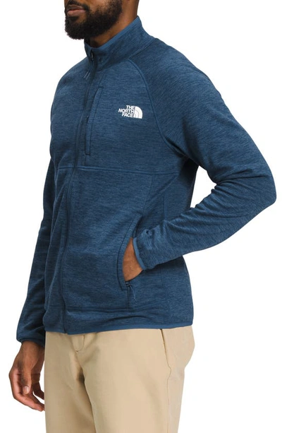Shop The North Face Canyonlands Full Zip Jacket In Shady Blue Heather