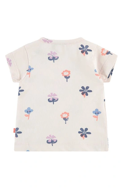 Shop Babyface Flower Print T-shirt In Soft Pink