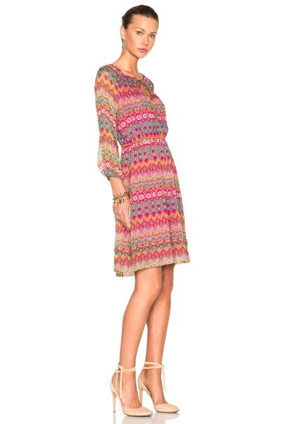 Shop Diane Von Furstenberg Parry Dress In Coromandel Multi