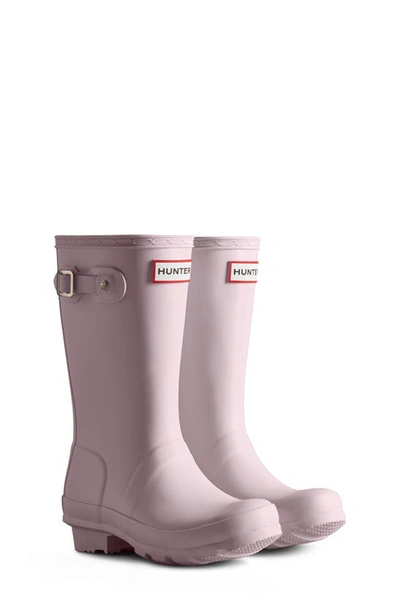 Shop Hunter Kids' Original Rain Boot In Tempered Mauve