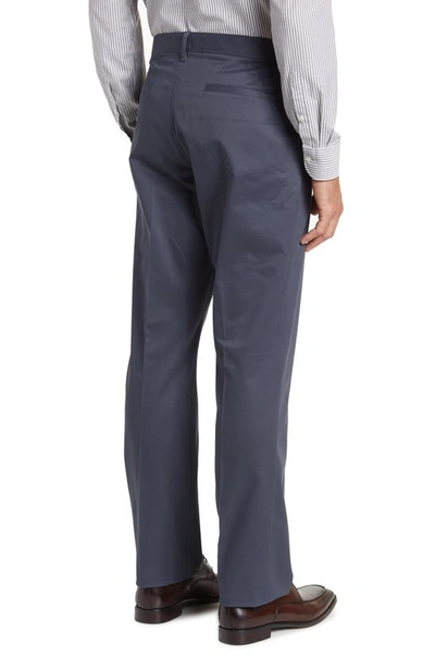 Shop 14th & Union Wallin Regular Fit Non-iron Pants In Navy India Ink