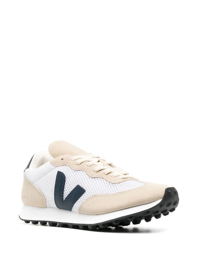 Shop Veja Rio Branco Aircell Sneakers In Nude &amp; Neutrals