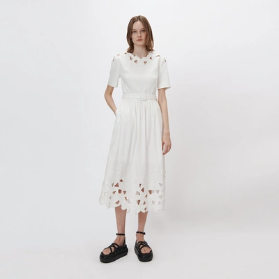 Shop Jonathan Simkhai Jilly Dress In White