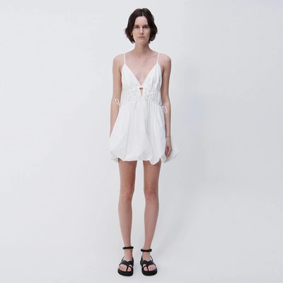 Shop Jonathan Simkhai Amira Dress In White