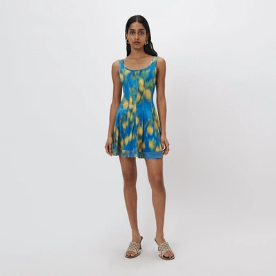Shop Jonathan Simkhai Cloe Dress In Capri Print