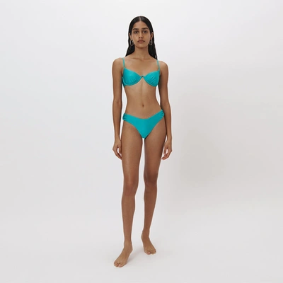 Shop Jonathan Simkhai Aspen Bikini Top In Mykonos