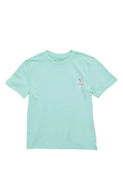 Shop Nordstrom Rack Kids' Graphic T-shirt In Aqua Wave Dalmatian